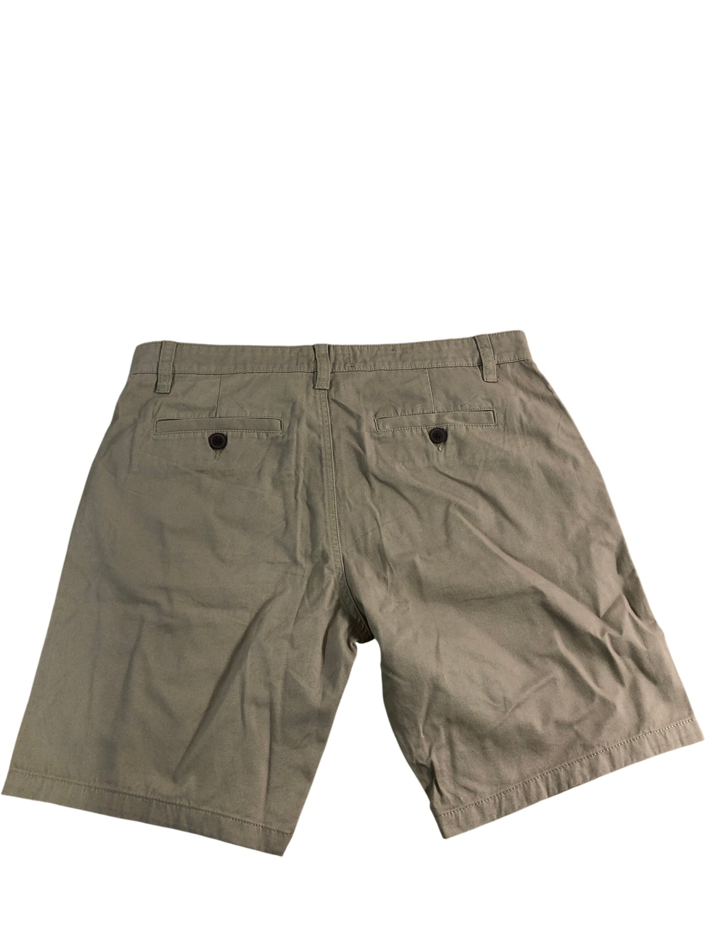 TOKYO LAUNDRY Chino Shorts Large Men's Casual Plain Khaki Cotton Summer