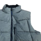 Insulated Outdoor Padded Grey Gilet Size L