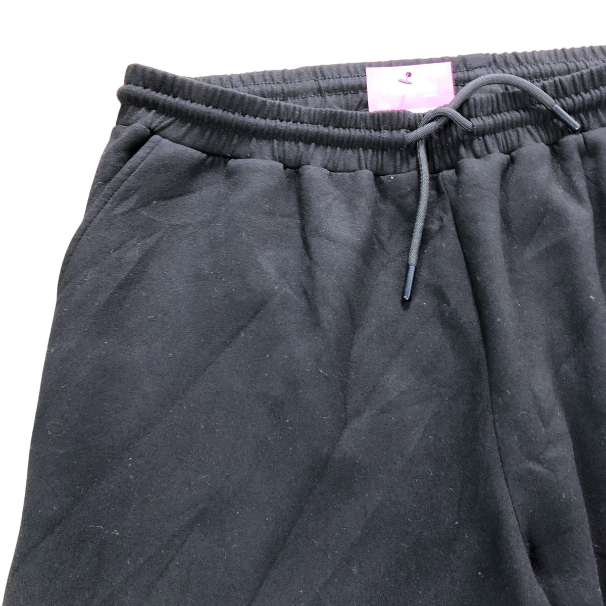 River Island Sweatpants UK Small Women's Black Wide Leg