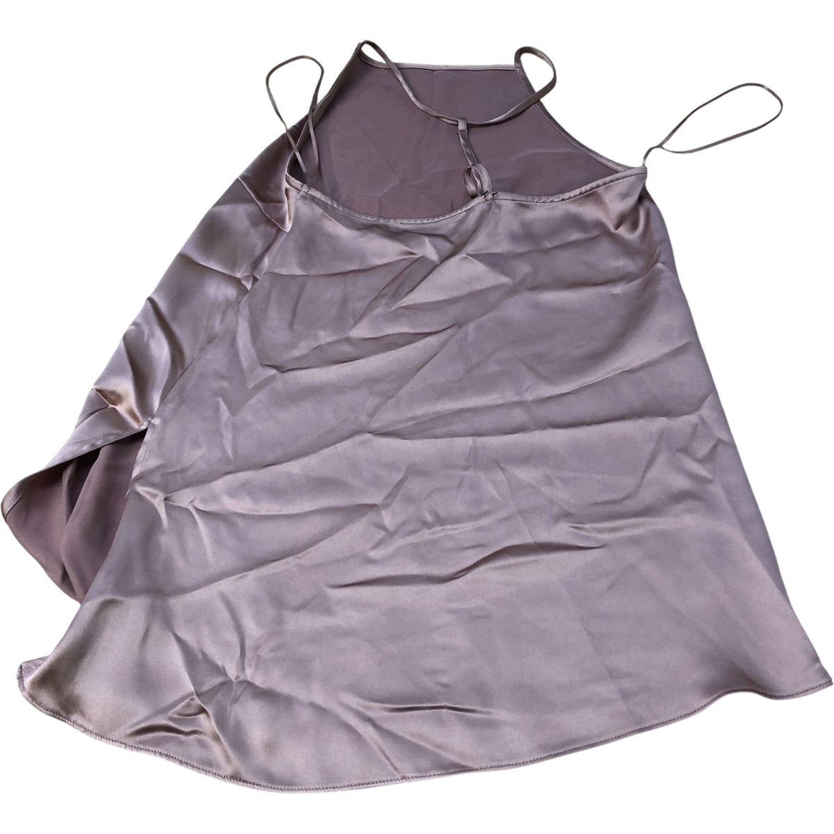 River Island Women's Slip Dress UK8 in Dusty Pink Satin Material