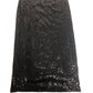 Black Halter Neck Sequin Maxi Dress Women's Evening Wear UK8