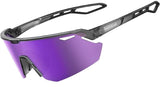 Lamicall Cycling Sunglasses BCPE02-PE Purple Lightweight UV400 Protection