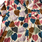 Colourful Leaf Print Shirt Size XL Women's Casual Long Sleeve Top