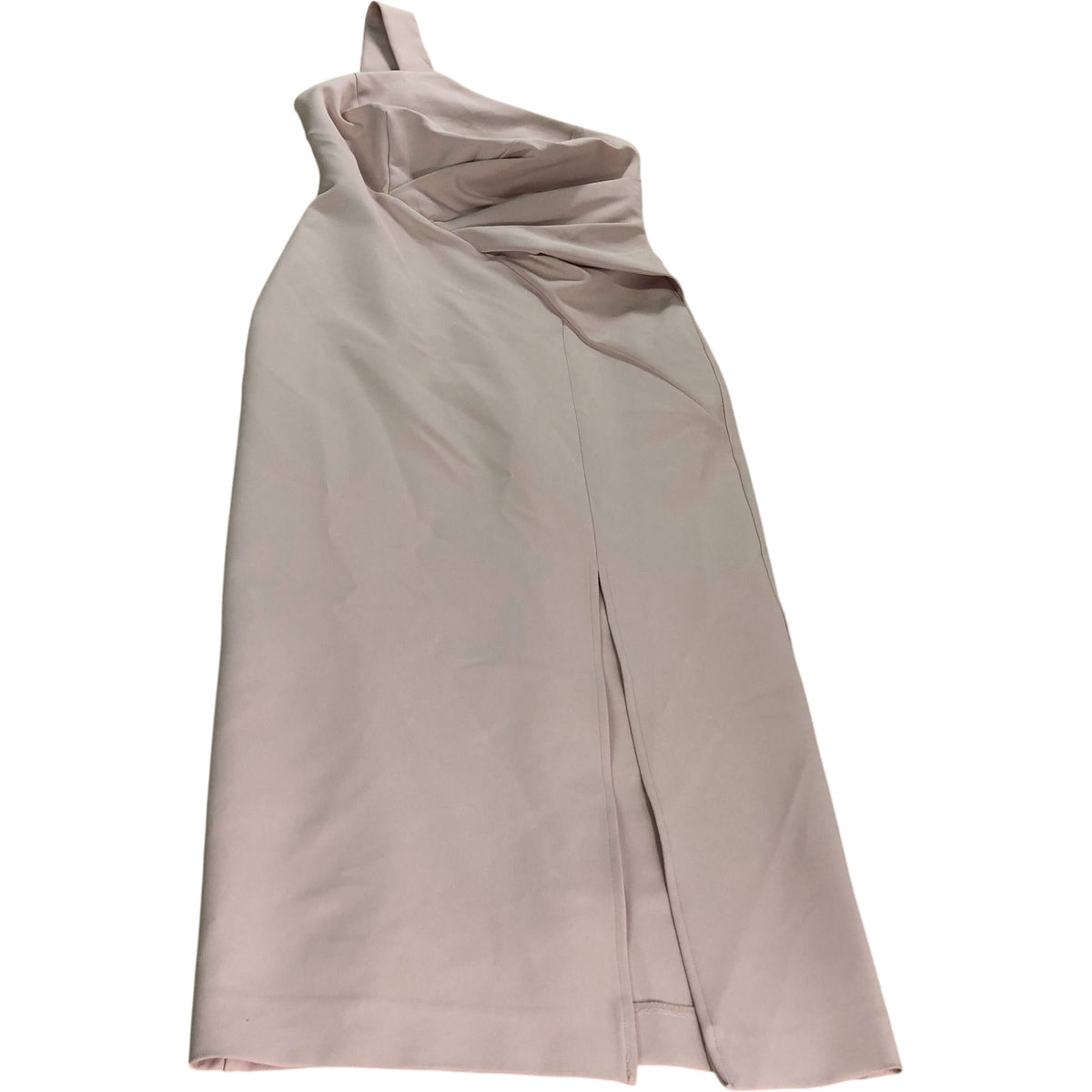 One Shoulder Dress UK6 Women's Pink Midi