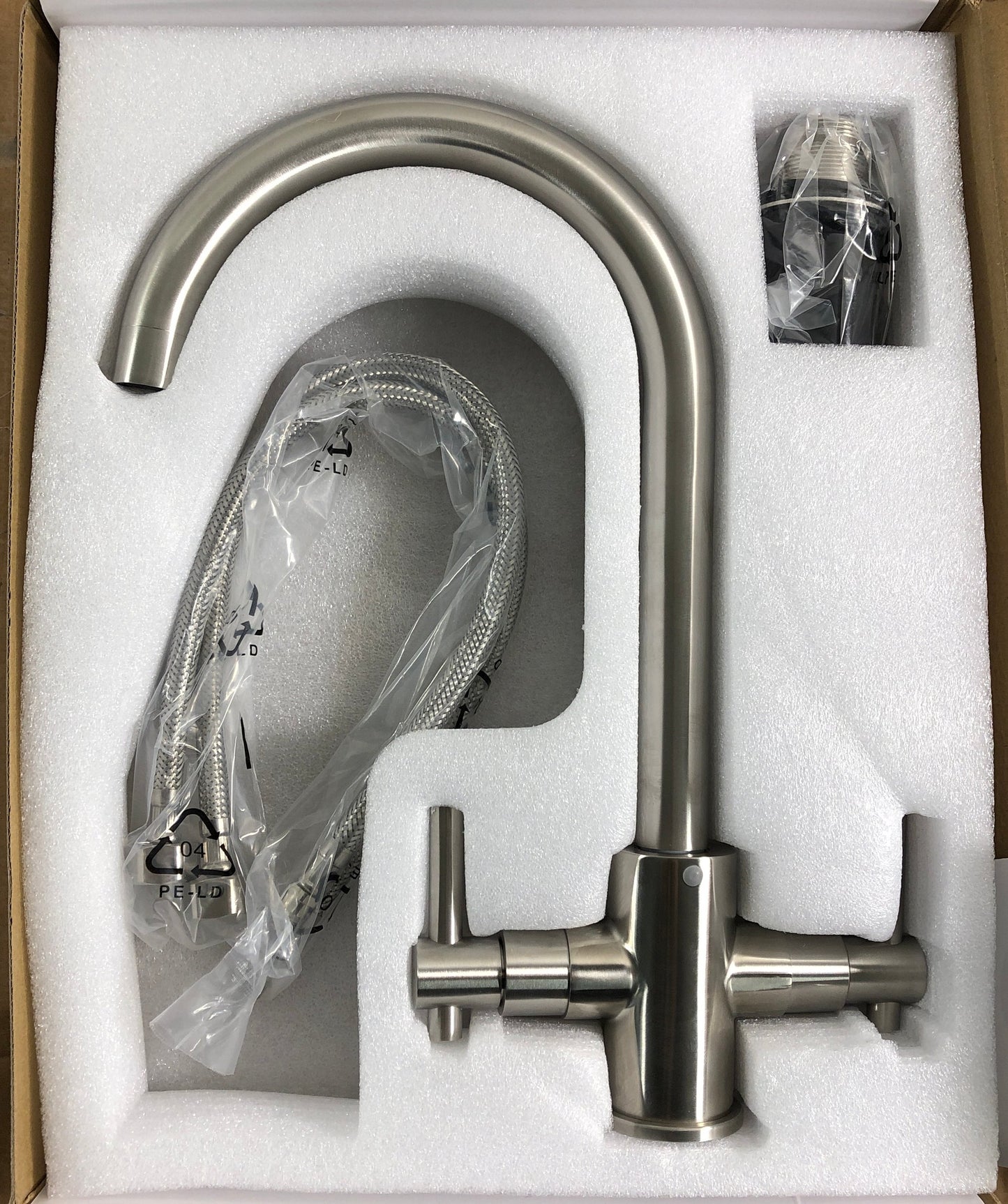 Funime Kitchen Tap Single Spout Brass Mixer Faucet Modern Design