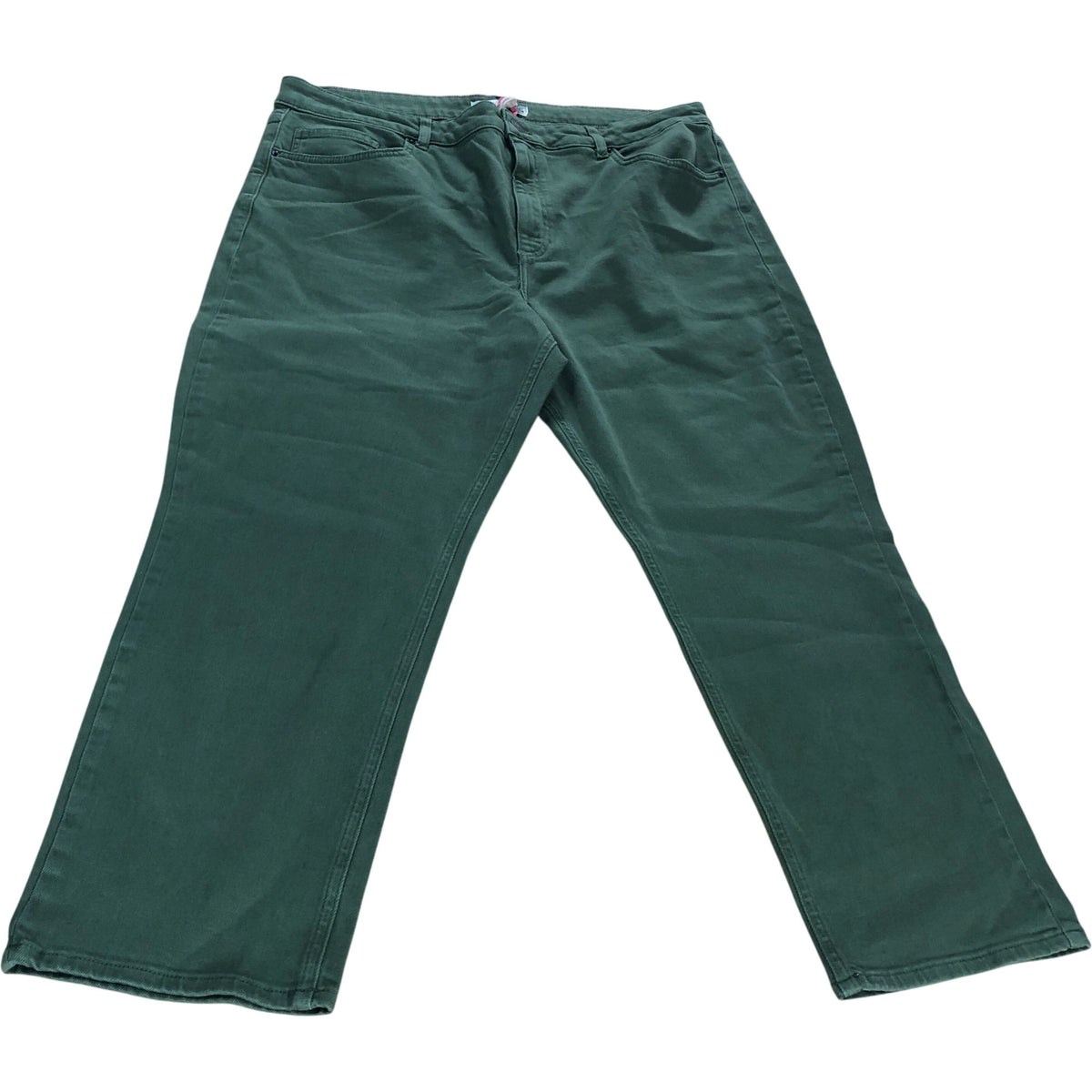 Miley Relaxed Straight Jean UK20 Women's Mid Green