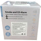 Smoke And CO Alarm Battery Powered LCD Display Easy Installation 85dB Alarm