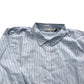 Baukjen Rishma Organic Shirt Blue Black & White Stripe Size 18
