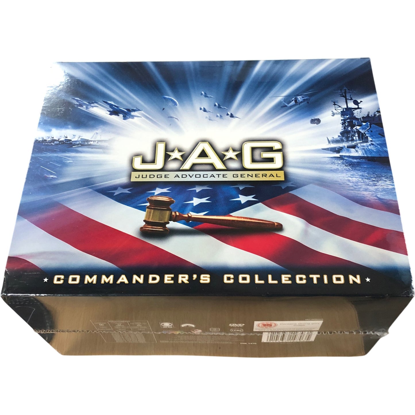 J A G Judge Advocate General Commanders Collection Box Set 54 Discs DVD