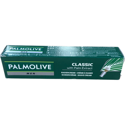 Palmolive Men Classic Shave Cream 100ml with Palm Extract Shaving Foams