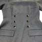 River Island Houndstooth Dress UK12 Women's Button Detail Short Sleeve Collared