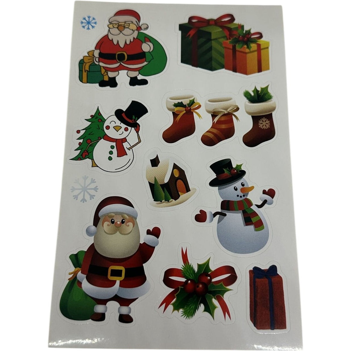 Christmas Crafting Stickers Gift Decorating