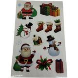 Christmas Crafting Stickers Gift Decorating