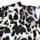 Branded UK12 Women's Blouse Leopard Print V Neck Long Sleeve