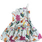 River Island Girls Floral Print Dress Age 7-8 Years Lightweight Summer Style