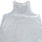 River Island Luxe Silver Tank Top UK14 Women's Sleeveless Shimmer Blouse