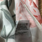 Floral Print White Tank Top And Denim Peplum Top Set Women's Size UK6