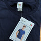 Fruit Of The Loom Iconic 15700 T Shirt M Men's Navy Short Sleeve Cotton Tee