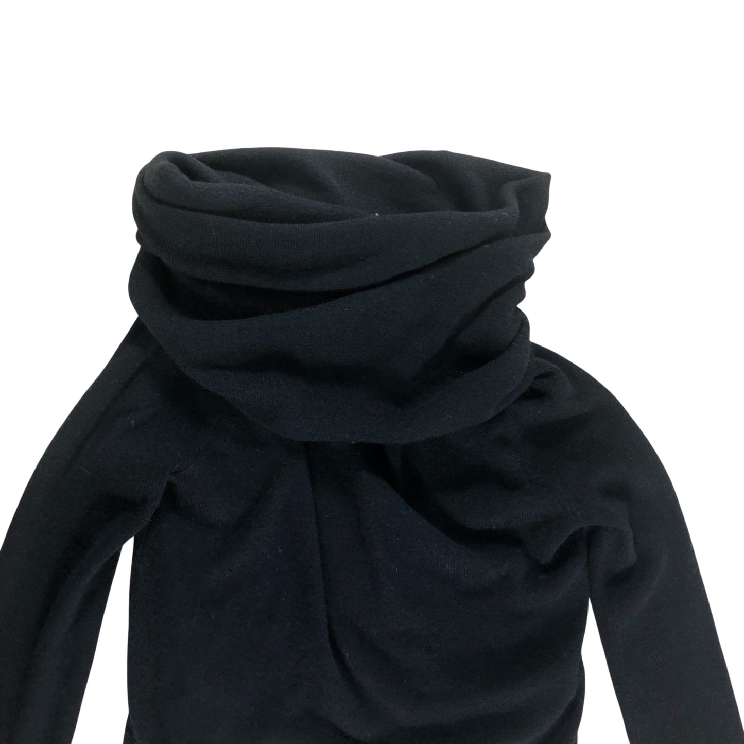 Branded Black Cowl Neck Sweater UK 6