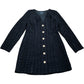 River Island Studios Black Button Front Dress
