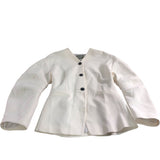 River Island UK12 Women's Cream Blazer