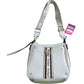 River Island Handbag Women's Cream Shoulder Bag with Adjustable Strap