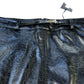 River Island Black Long Skirt UK Size 12 Women's High Waist Aline Faux Leather