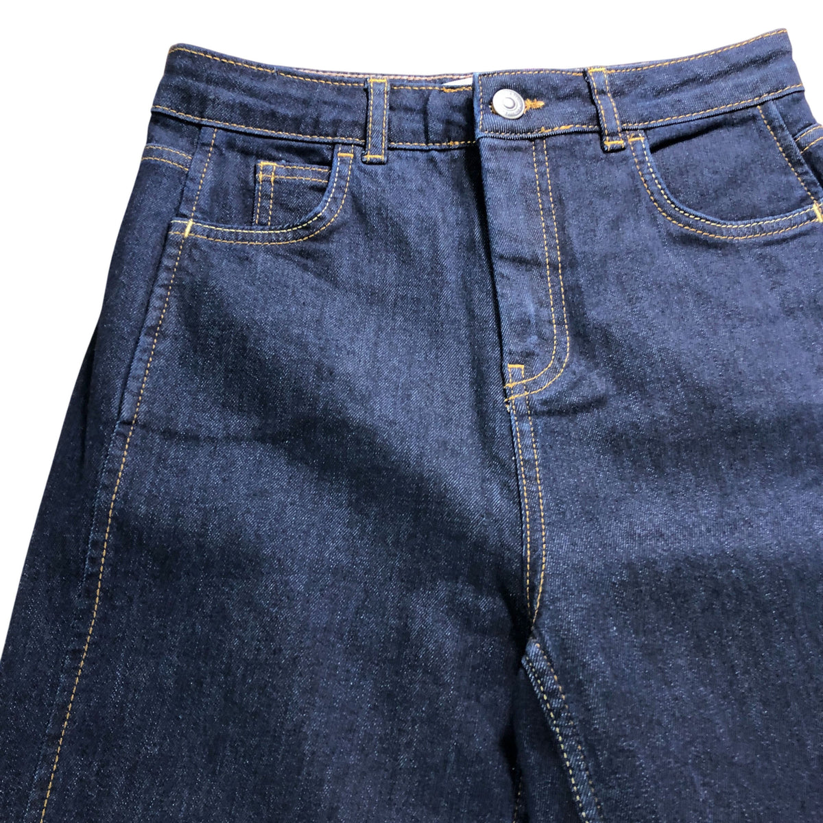 Dark Denim Rinse Twisted Seam Jean UK8 Women's
