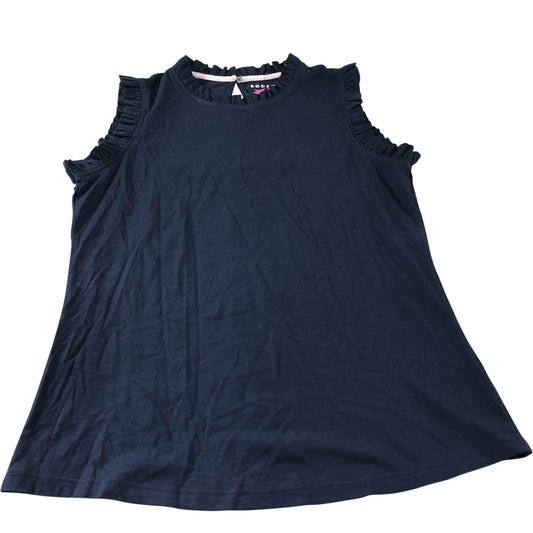 Navy Frill Vest - Size 12