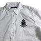 Lauren Ralph Lauren Button Down Shirt Women's White UK16 Casual Cotton Mix