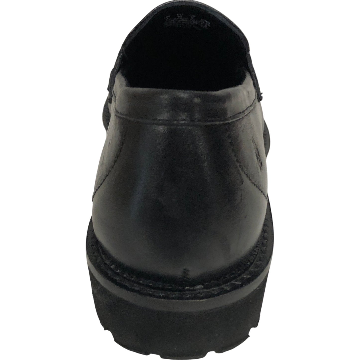 Hush Puppies ZeroG Loafers UK6 Women's Black Leather Casual Comfort Shoes