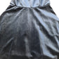 River Island Black Velour Dress Women's Adjustable Straps Flared Skirt