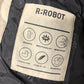 R:Robot Kids Puffer Jacket 4-5 Years Unisex Warm Windproof Black Beige