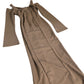 River Island Off The Shoulder Long Sleeve Dress Women's Dark Beige