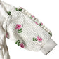 River Island Mini Girls Floral Sweater UK2-3 Years Cream Long Sleeves