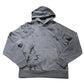 River Island Men's Hoodie Grey Casual with Crane Print Size S