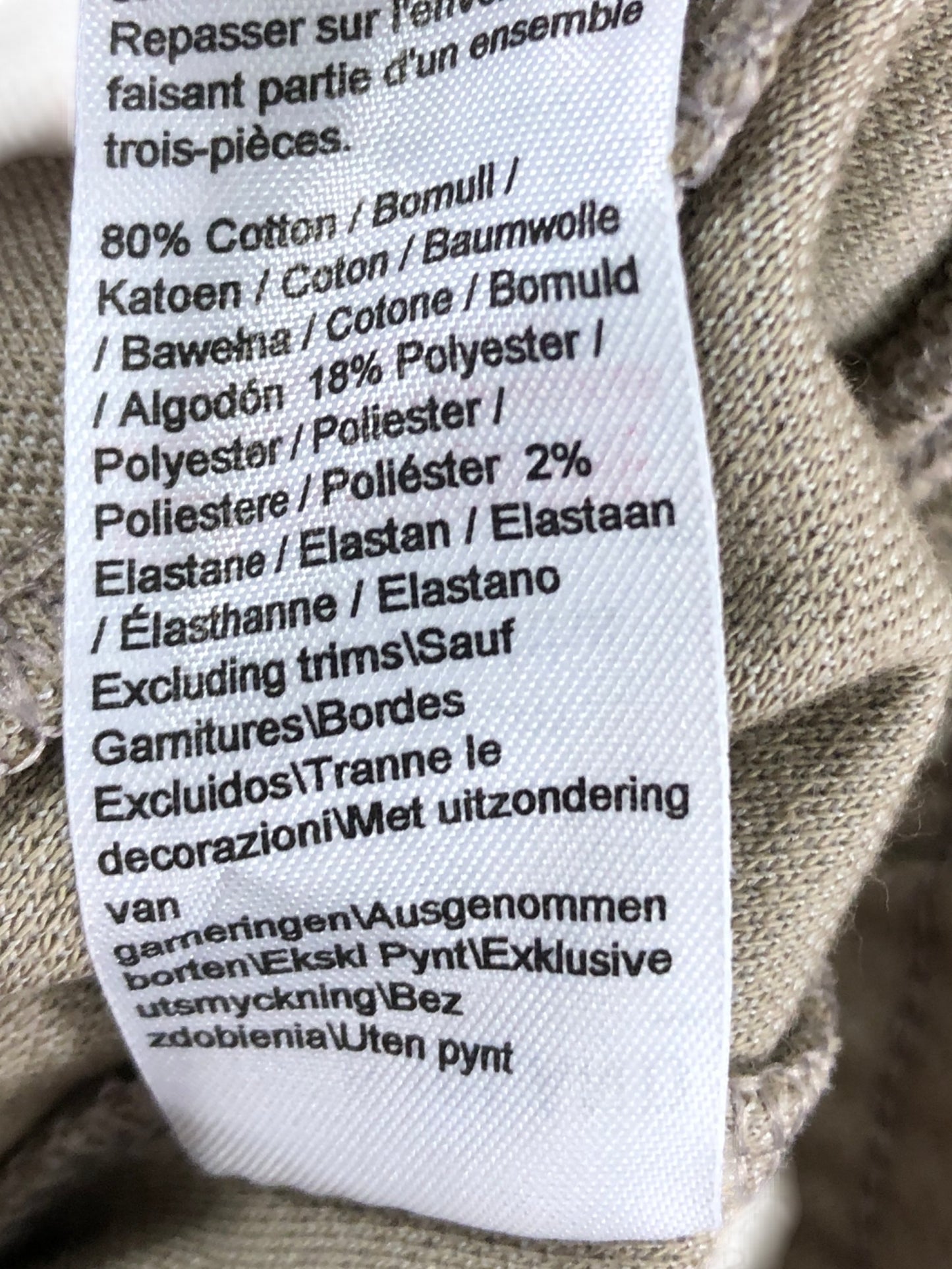 River Island Mini Jacket UK18-24Mths Boys Stone Grey Zip Up Outerwear