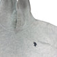 US Polo Assn Hoodie Size 15-16 Years Boys Light Gray Cotton Pullover