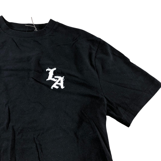 River Island Studios Black Graphic T-Shirt M Men Los Angeles Casual Wear