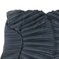 Pleated Strapless Top UK Medium Women's Black Pleated