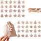 Wooden Number Christmas Countdown DIY Calendar 48 Pieces