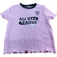 River Island All Star League Pink T-Shirt UK11-12 Years Girls Casual Top