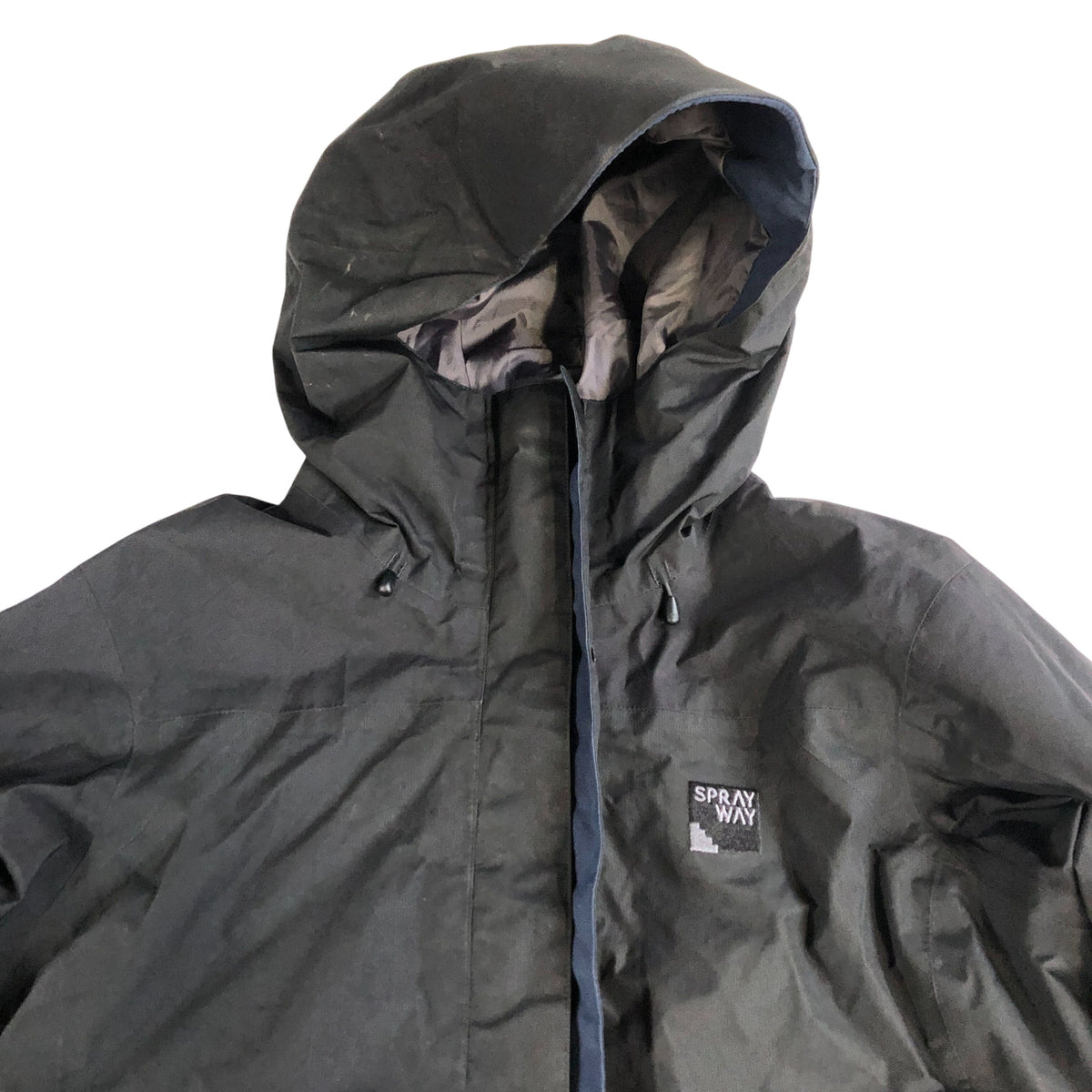 Sprayway Reaction Long Jacket Women's Waterproof Hooded Black UK10
