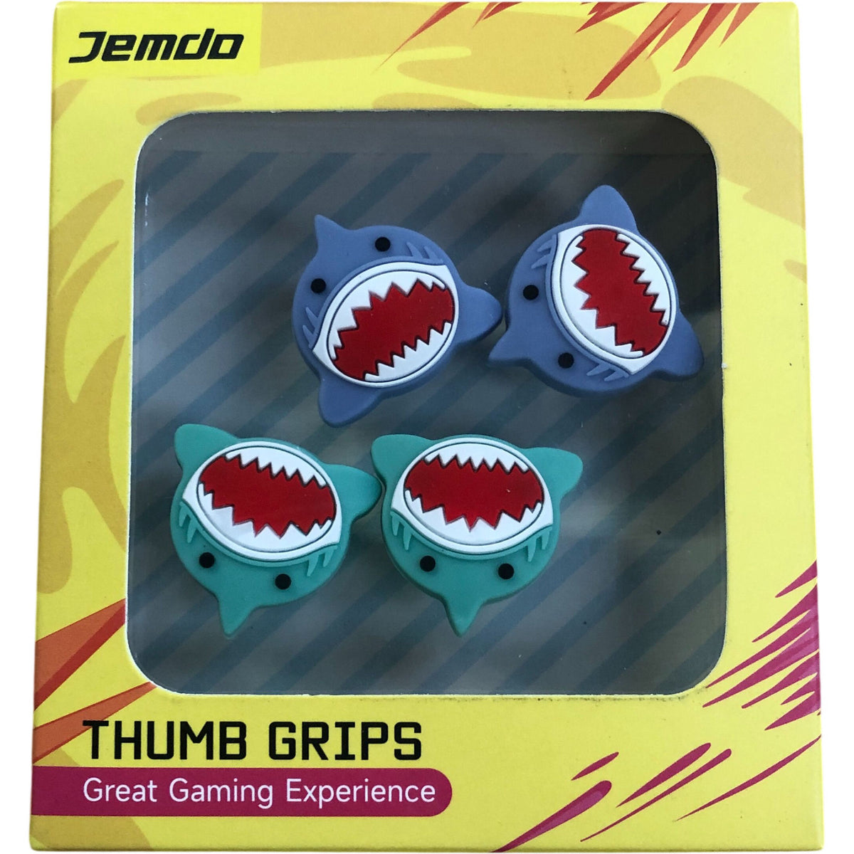 Jemdo Thumb Grips for Switch 2 Shark Controller Accessories Great Gaming