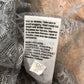 River Island Size 8 Women's Grey Lace Smock Top Short Sleeve Ruffled