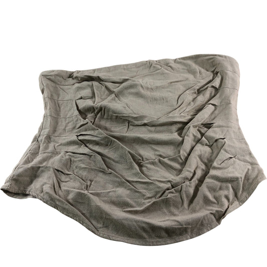 River Island Beige Strapless Top - Size 18