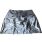 Metallic Skirt UK16 Women's Shiny Short A-Line Party Wear