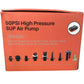 50PSI High Pressure SUP Air Pump Digital Display Accessories Dual Stage Inflator