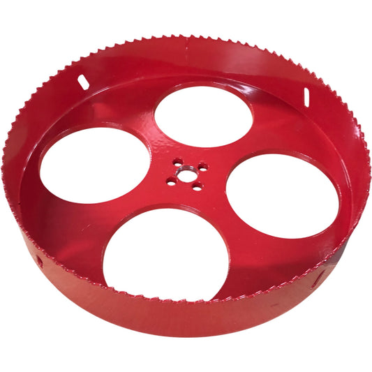 GUOQEE 225mm Metal Hole Saw Red Cutter Tool Power Tool Accessory New