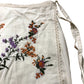 River Island Embroidered Skirt Women's Floral Cream Size 12